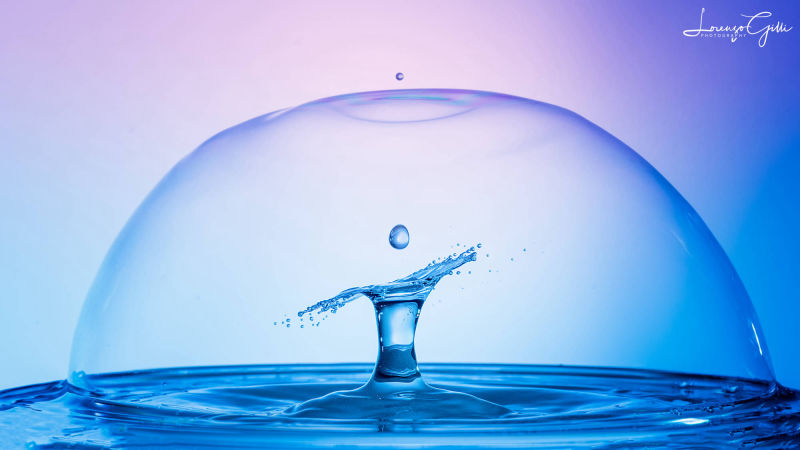 L'istante in cui l'acqua prende forma