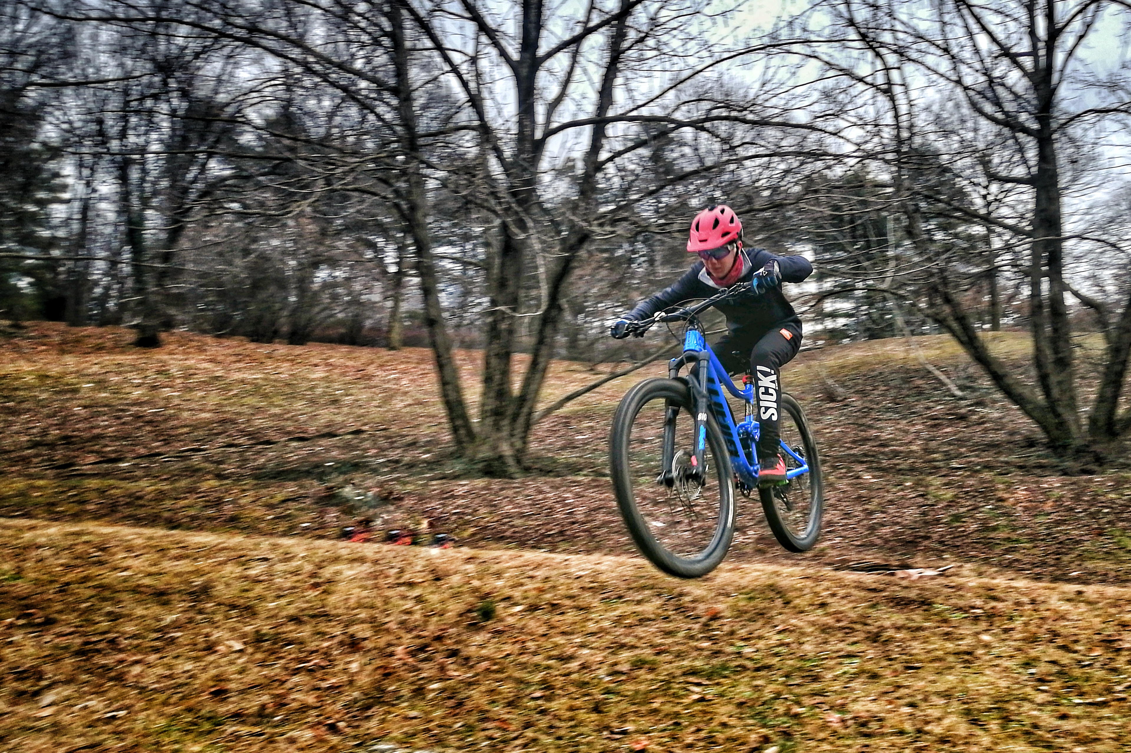 Stefano in mountain bike, fotografia 7