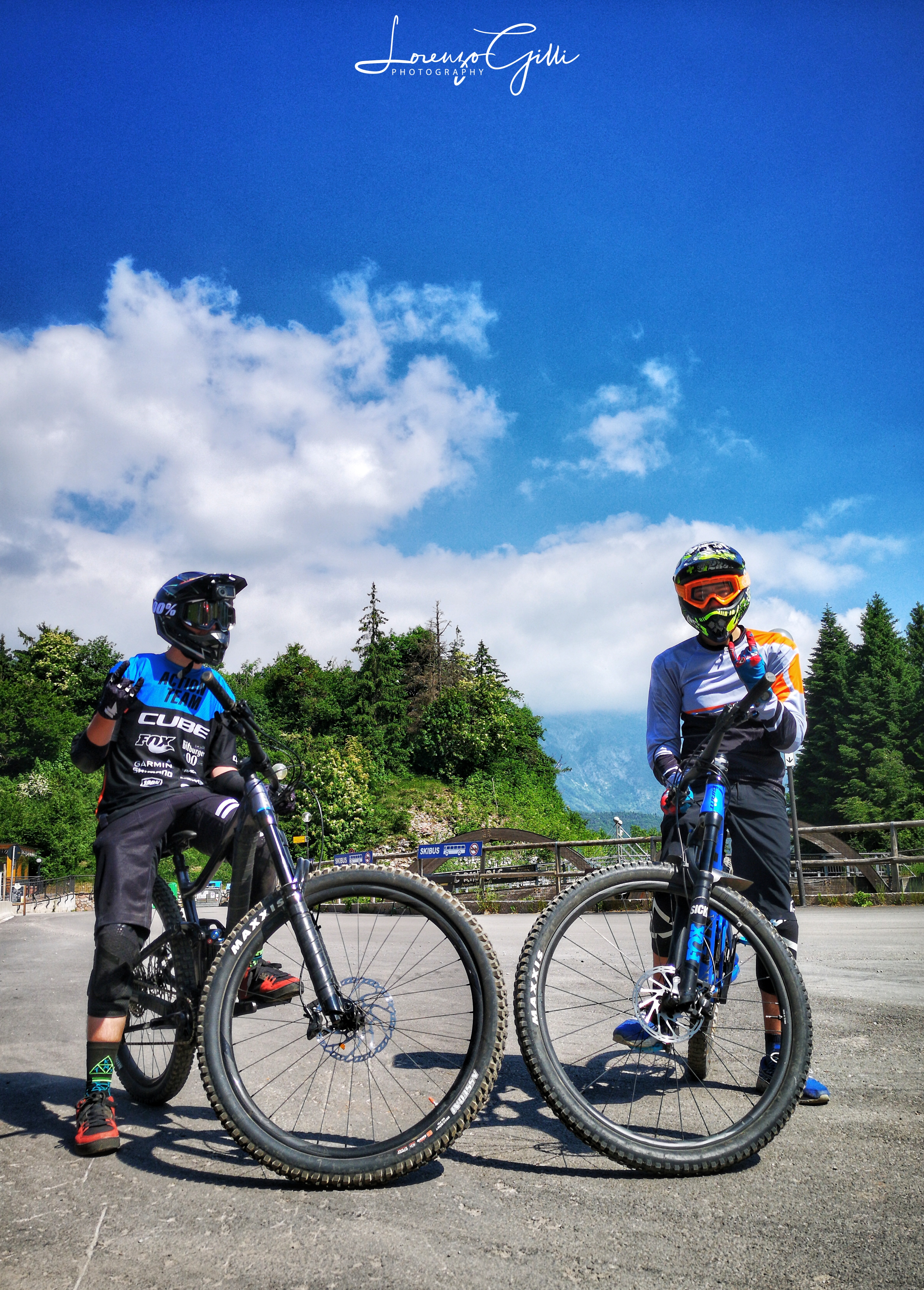 Stefano in mountain bike, fotografia 9